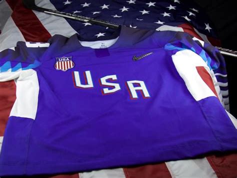 USA Hockey Unveils Nike 2018 Olympic/Paralympic Jersey